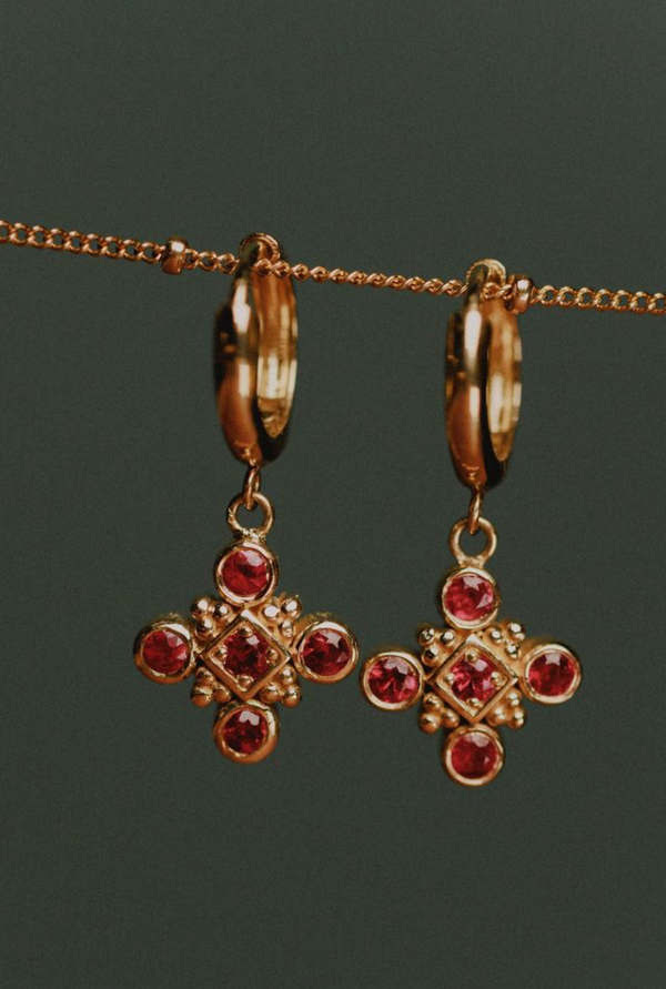 Ruby Nori Earrings